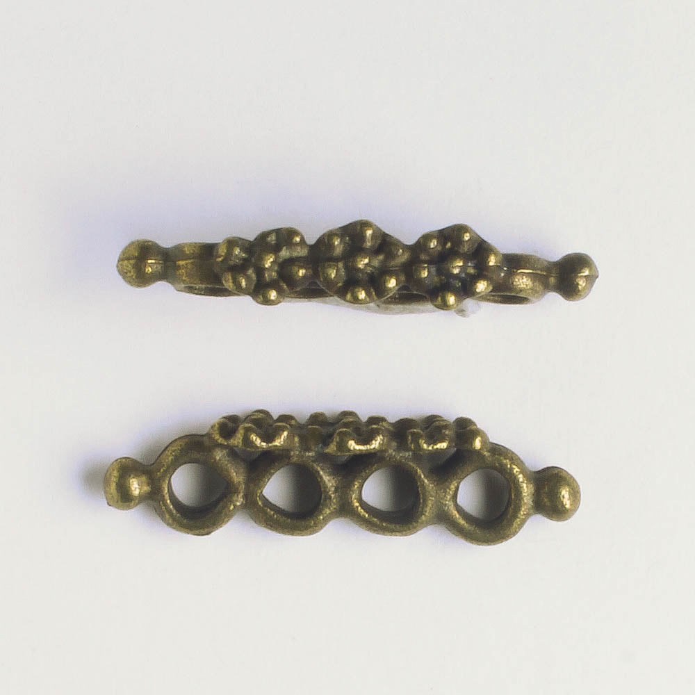 3 Strand Spacer Bar - Brass