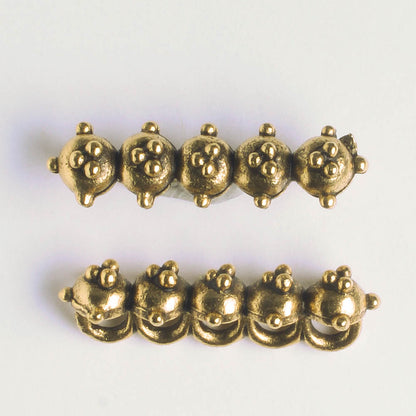 5 Strand Spacer Bar - Gold