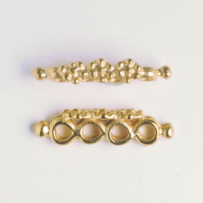 4 Strand Spacer Bar - Gold