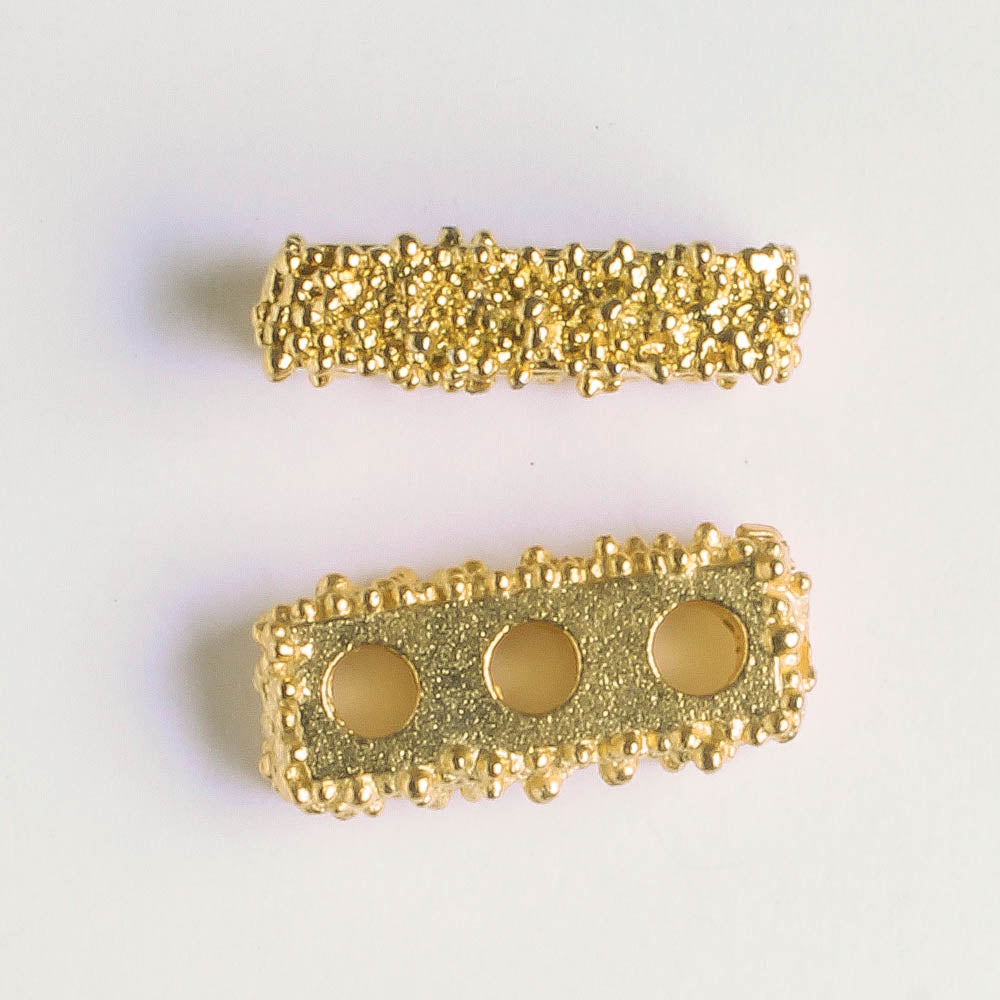 3 Strand Spacer Bar - Gold