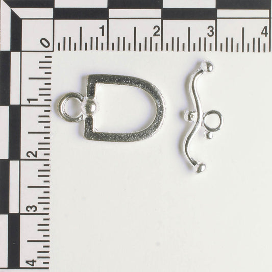 Toggle Clasp - Silver