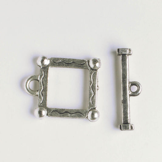Toggle Clasp - Silver