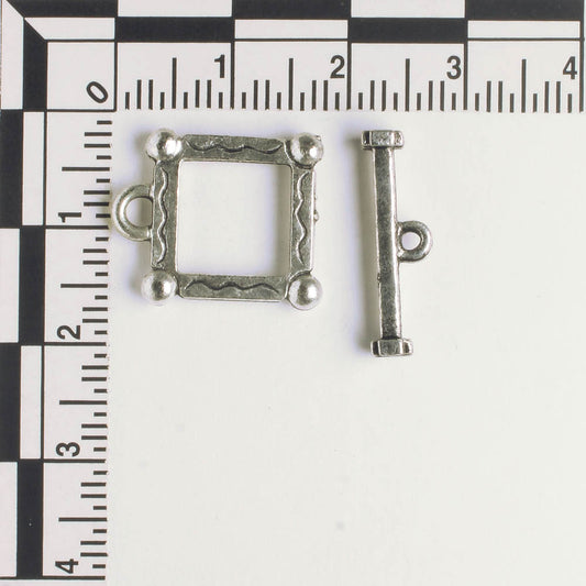 Toggle Clasp - Silver