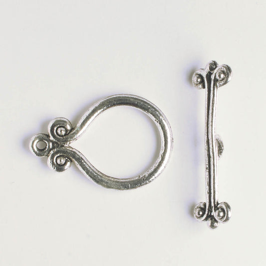 Toggle Clasp - Silver