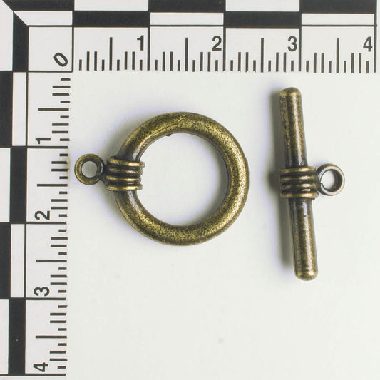 Toggle Clasp - Brass