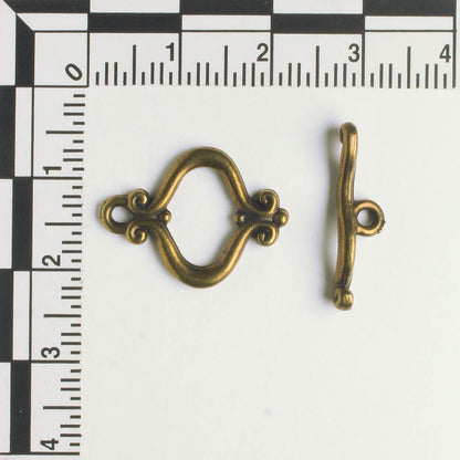 Toggle Clasp - Brass
