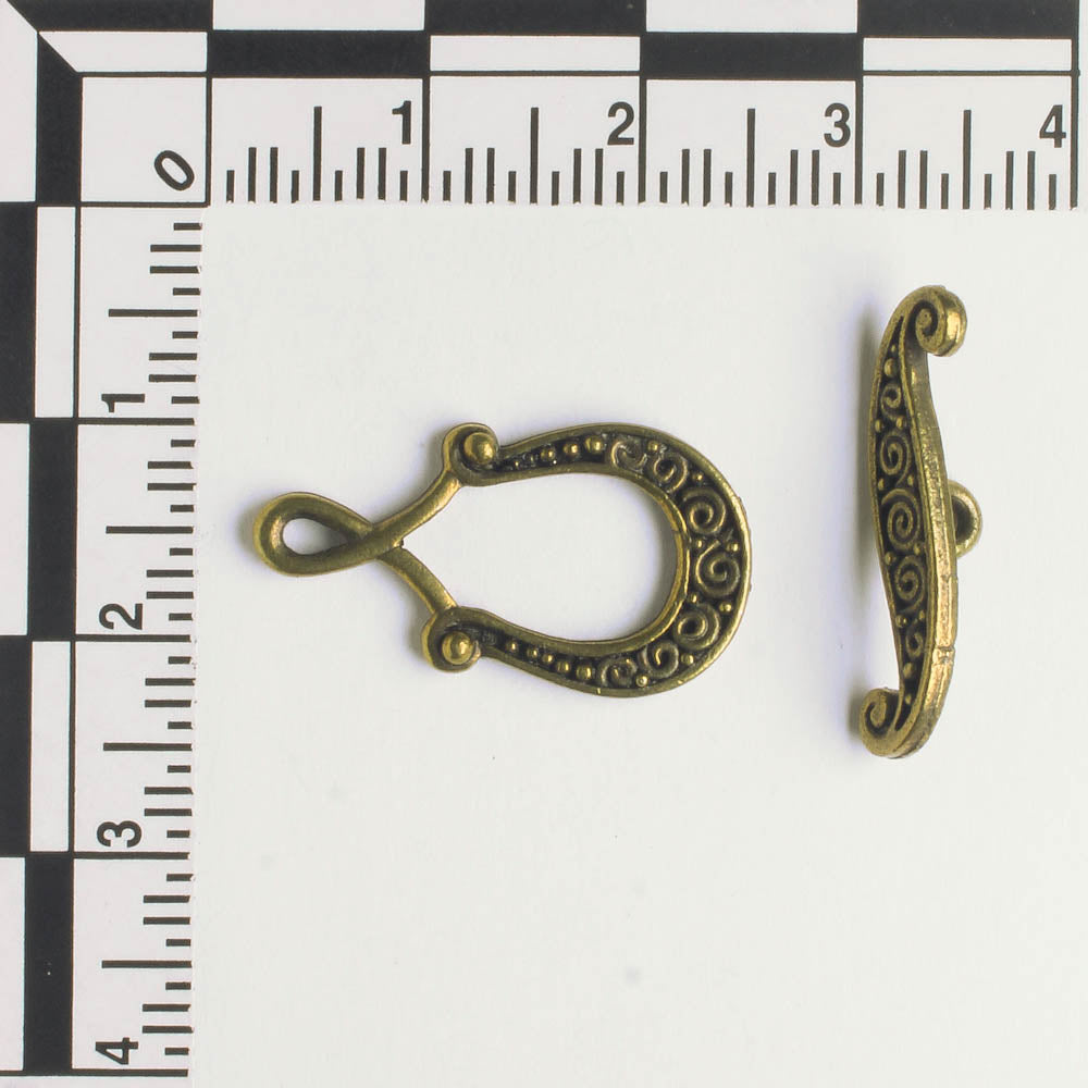 Toggle Clasp - Brass