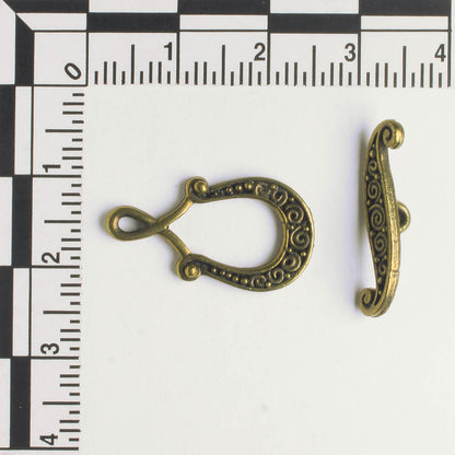 Toggle Clasp - Brass