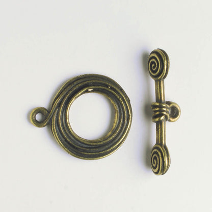 Toggle Clasp - Brass