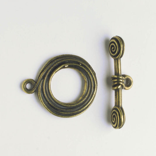 Toggle Clasp - Brass
