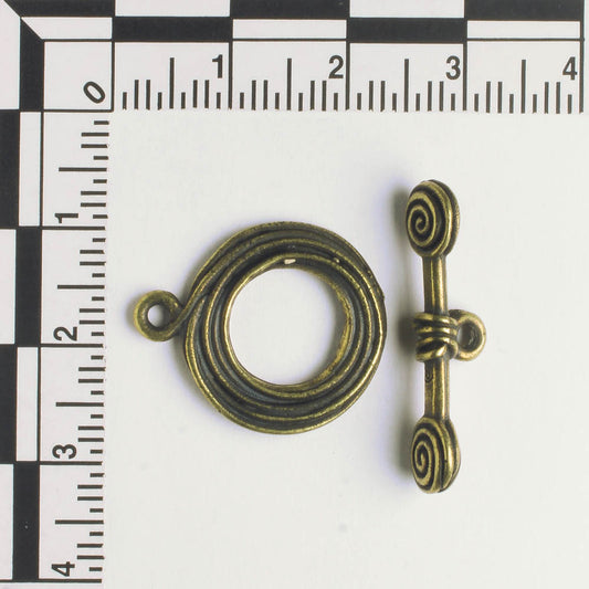 Toggle Clasp - Brass
