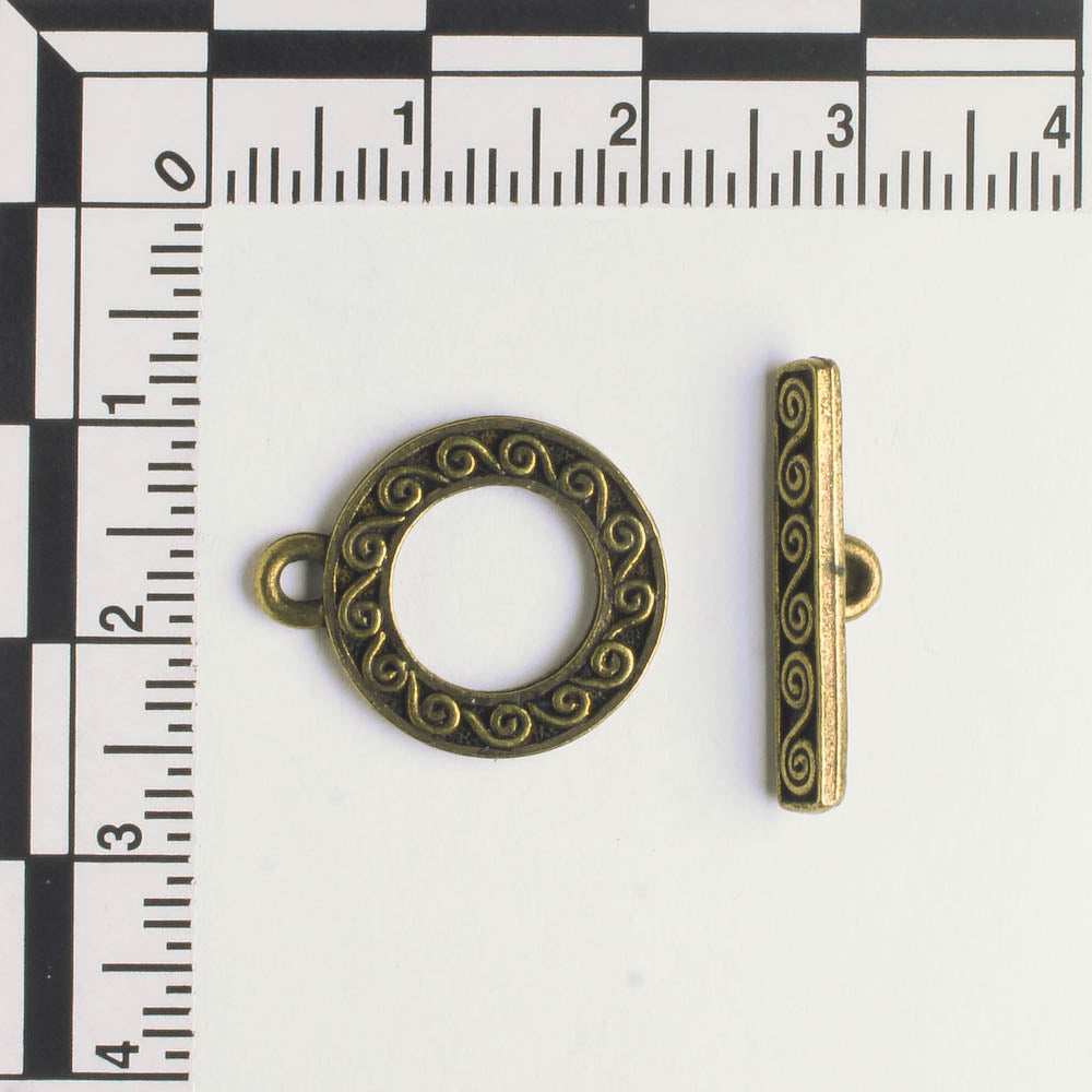Toggle Clasp - Brass