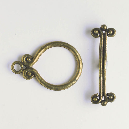 Toggle Clasp - Brass