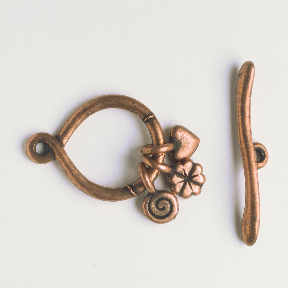 Toggle Clasp - Copper