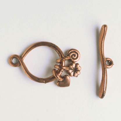 Toggle Clasp - Copper