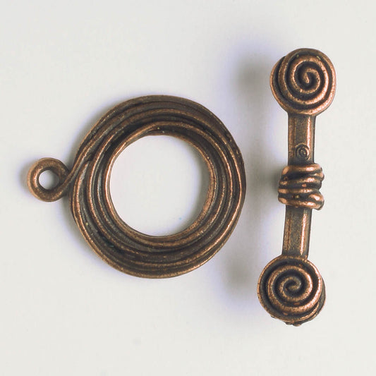 Toggle Clasp - Copper
