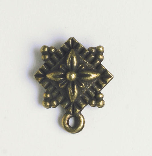 Earring - Brass - Pair