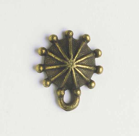 Earring - Brass - Pair