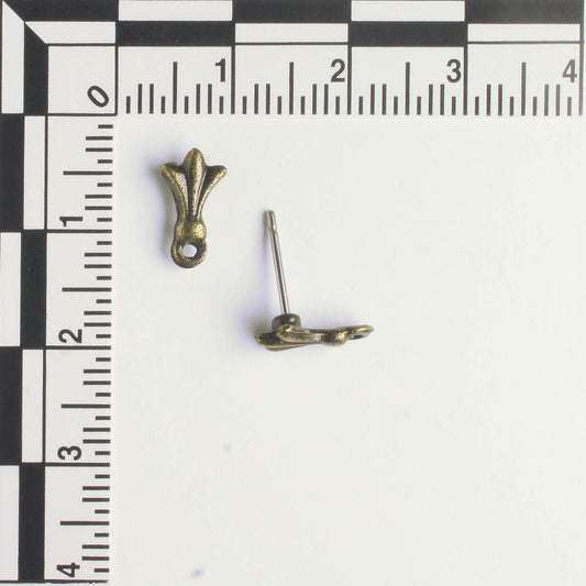 Earring - Brass - Pair