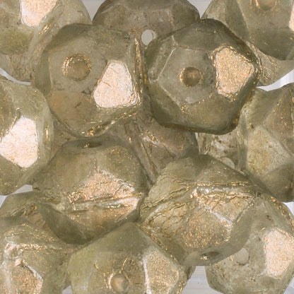 10mm English Cut - Bronze Aqua