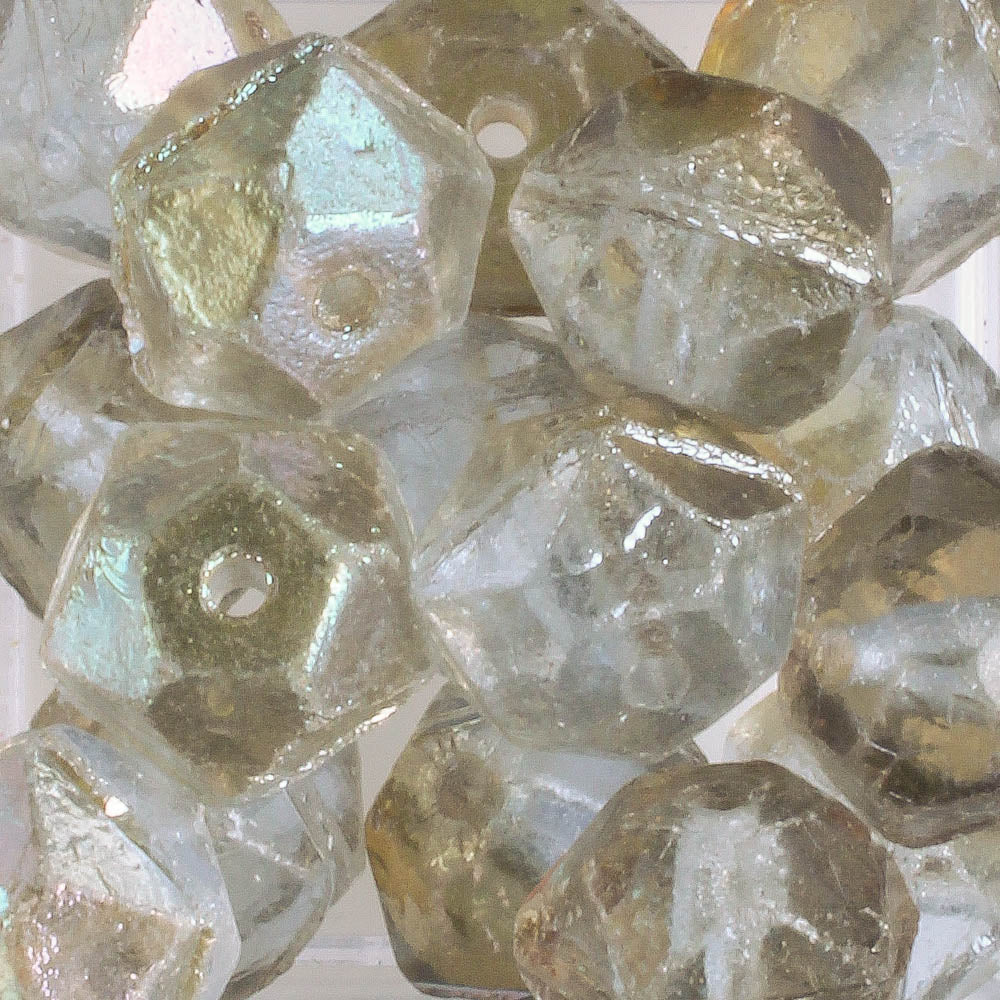 10mm English Cut - Blue Gold