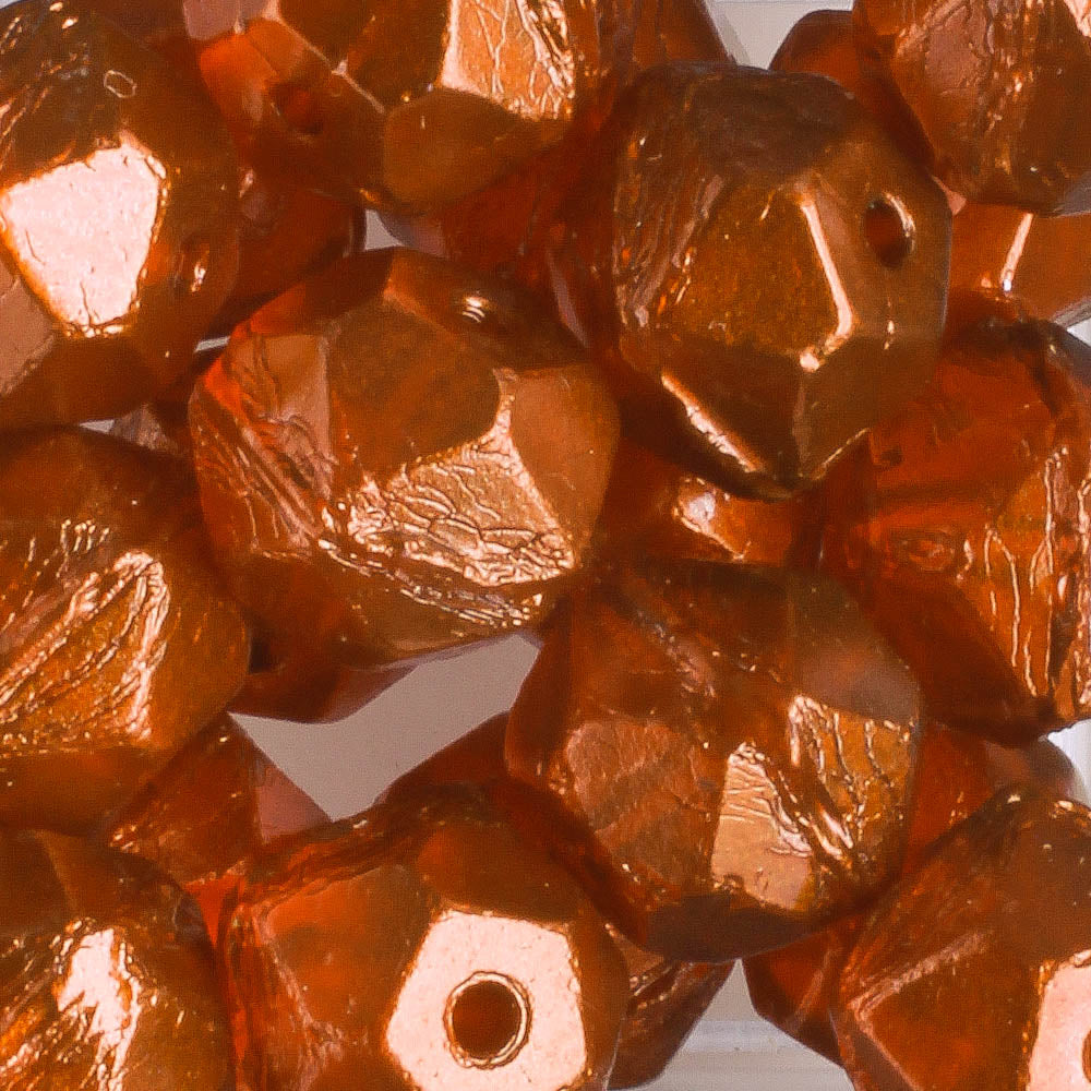 10mm English Cut - Burnt Orange