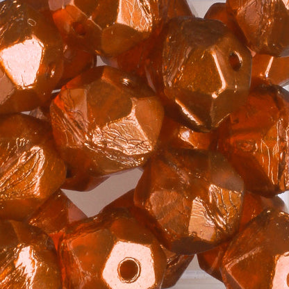 10mm English Cut - Burnt Orange