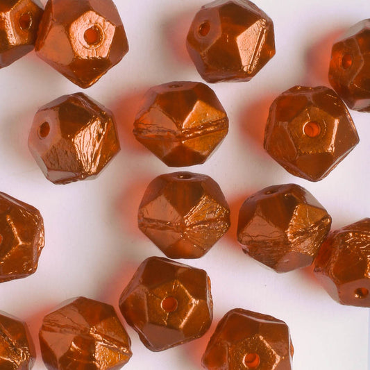 10mm English Cut - Burnt Orange