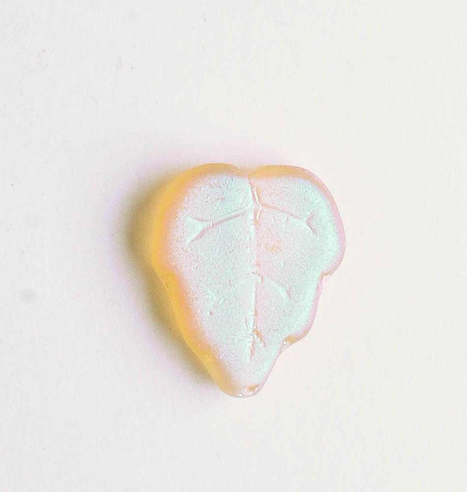 Leaf Bead - Topaz AB