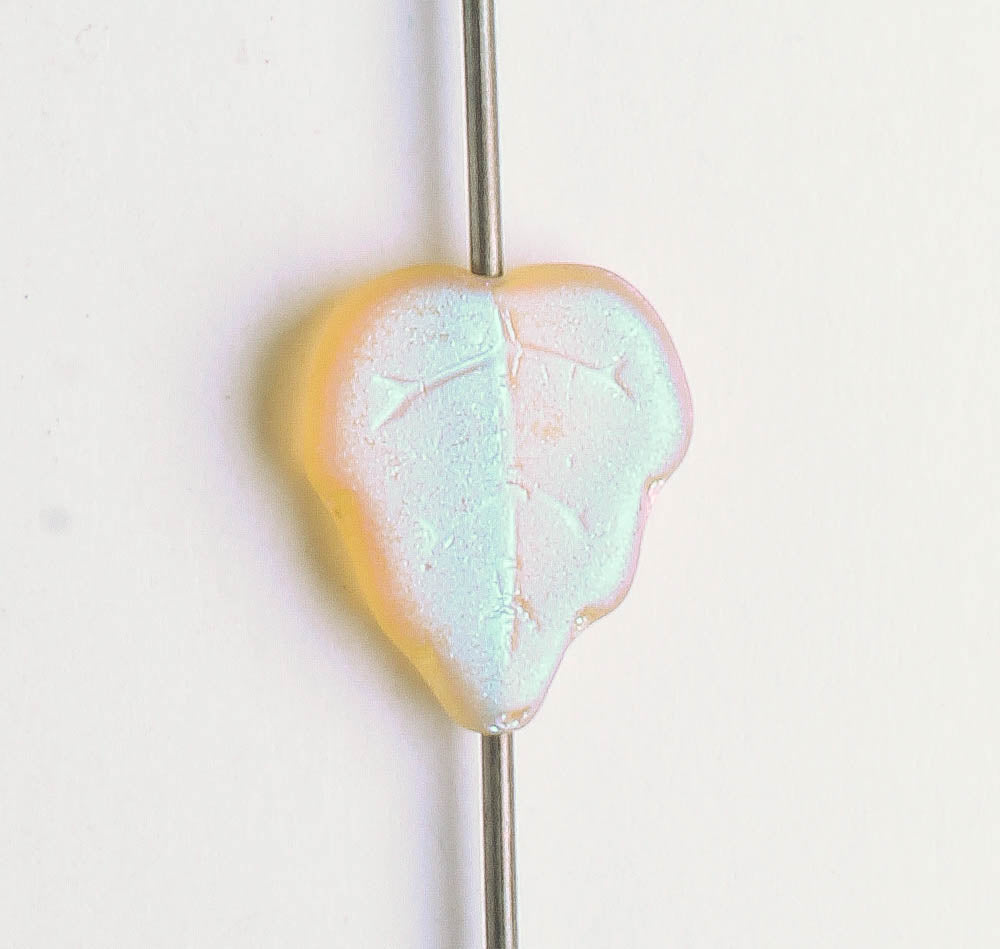 Leaf Bead - Topaz AB