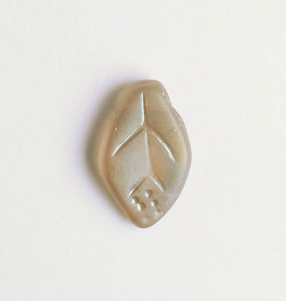 Leaf Bead - Matte Coffee AB