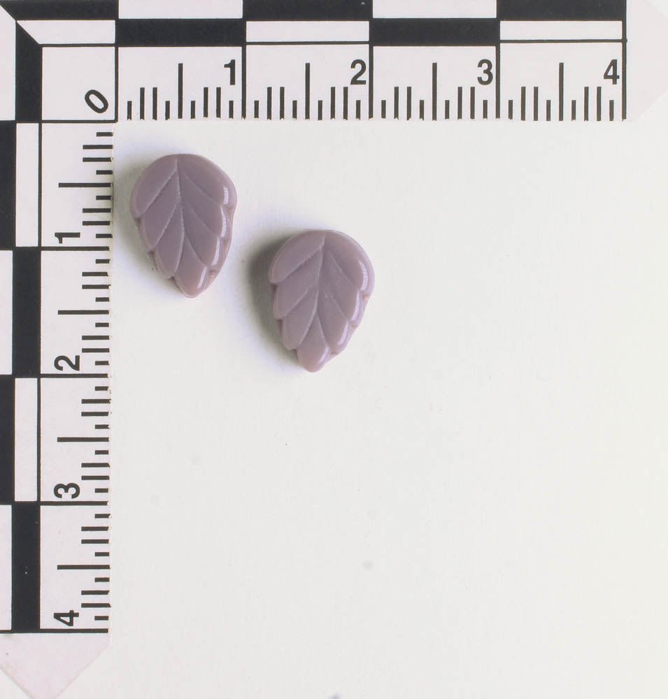 Leaf Bead - Lavender