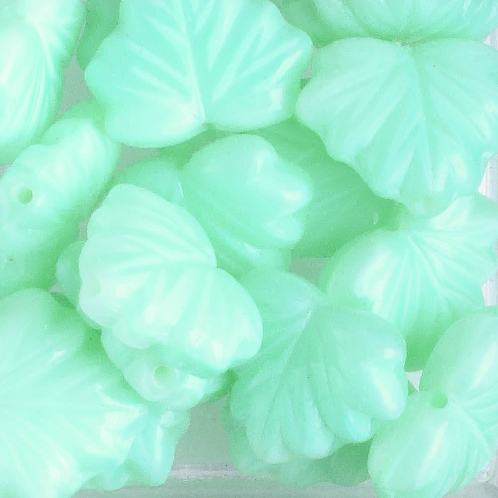 Leaf Bead - Spearmint