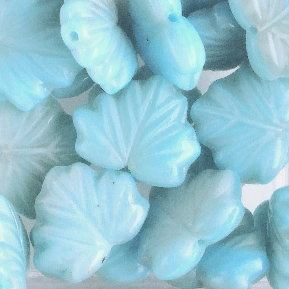 Leaf Bead - Turquoise