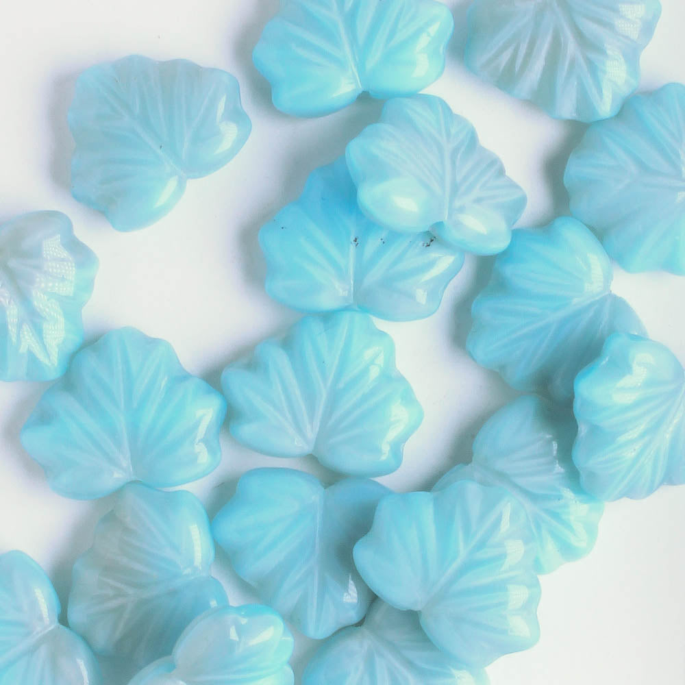 Leaf Bead - Turquoise