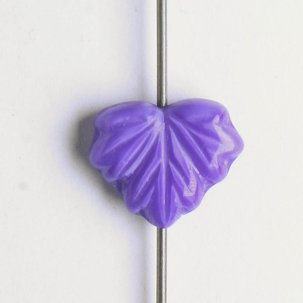 Leaf Bead - Blue