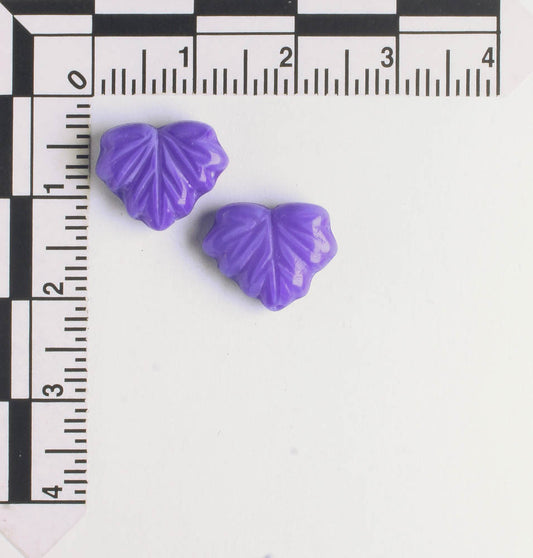 Leaf Bead - Blue