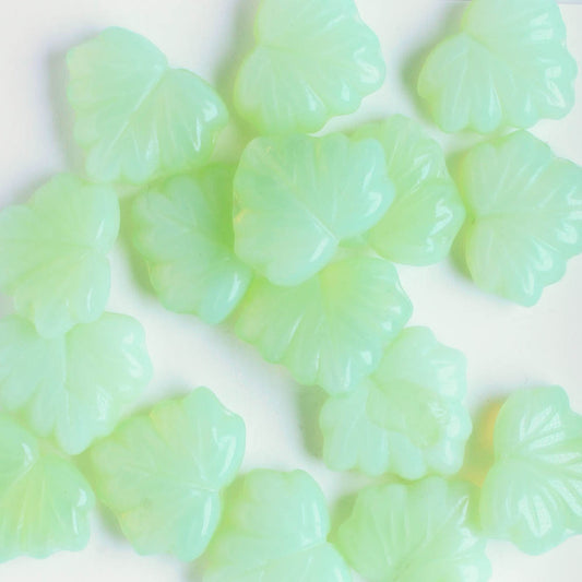 Leaf Bead - Celadon