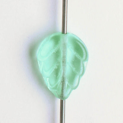 Leaf Bead - Light Green