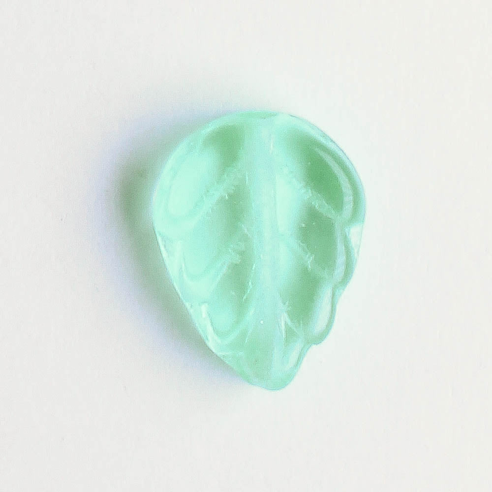 Leaf Bead - Light Green
