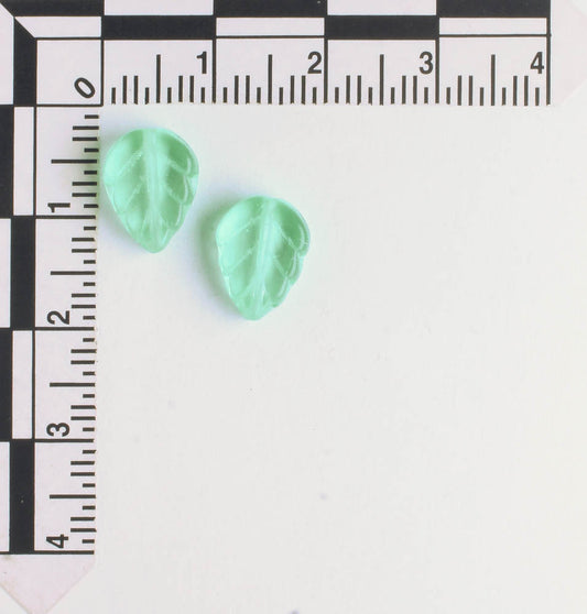 Leaf Bead - Light Green