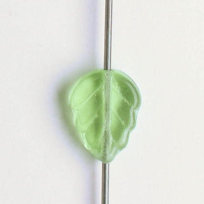 Leaf Bead - Peridot