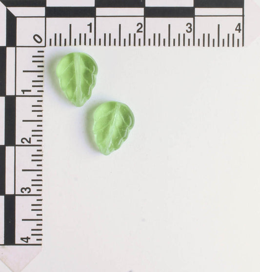 Leaf Bead - Peridot