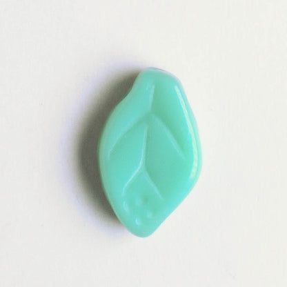 Leaf Bead - Turquoise