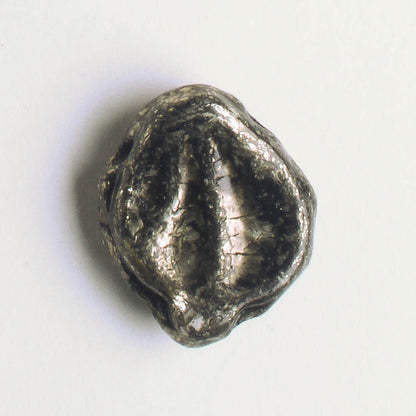 Leaf Bead - Black/Gold