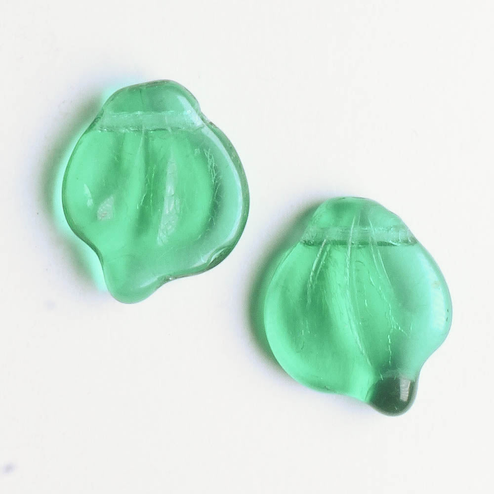 Leaf Bead - Zircon