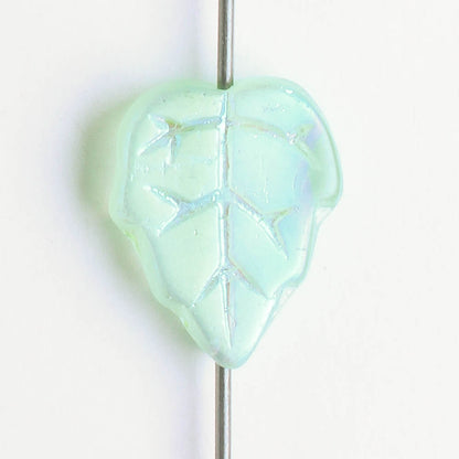 Leaf Bead - Green AB
