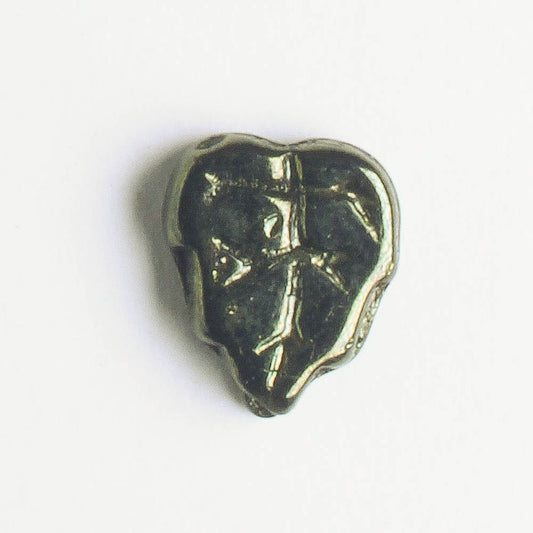 Leaf Bead - Dark Green