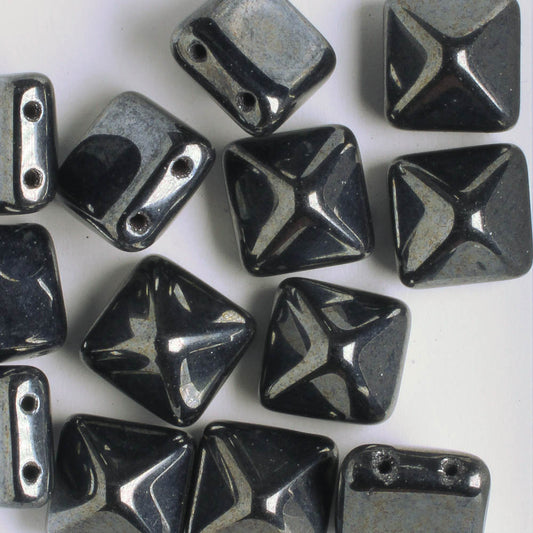 12mm Pyramid Stud - Hematite