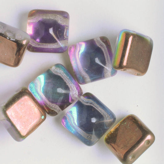 12mm Pyramid Stud - Copper Iris
